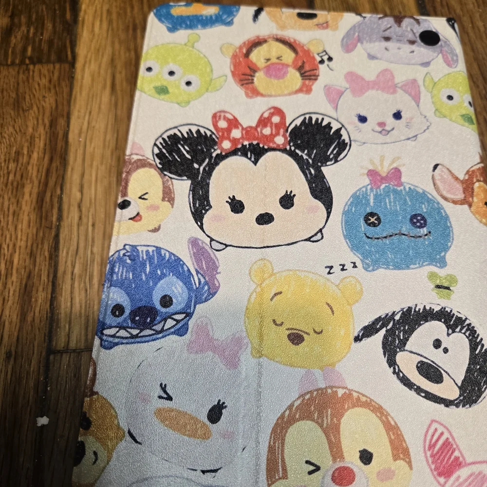 Disney Tsum Tsum Tablet Case with Multicolor Character Print